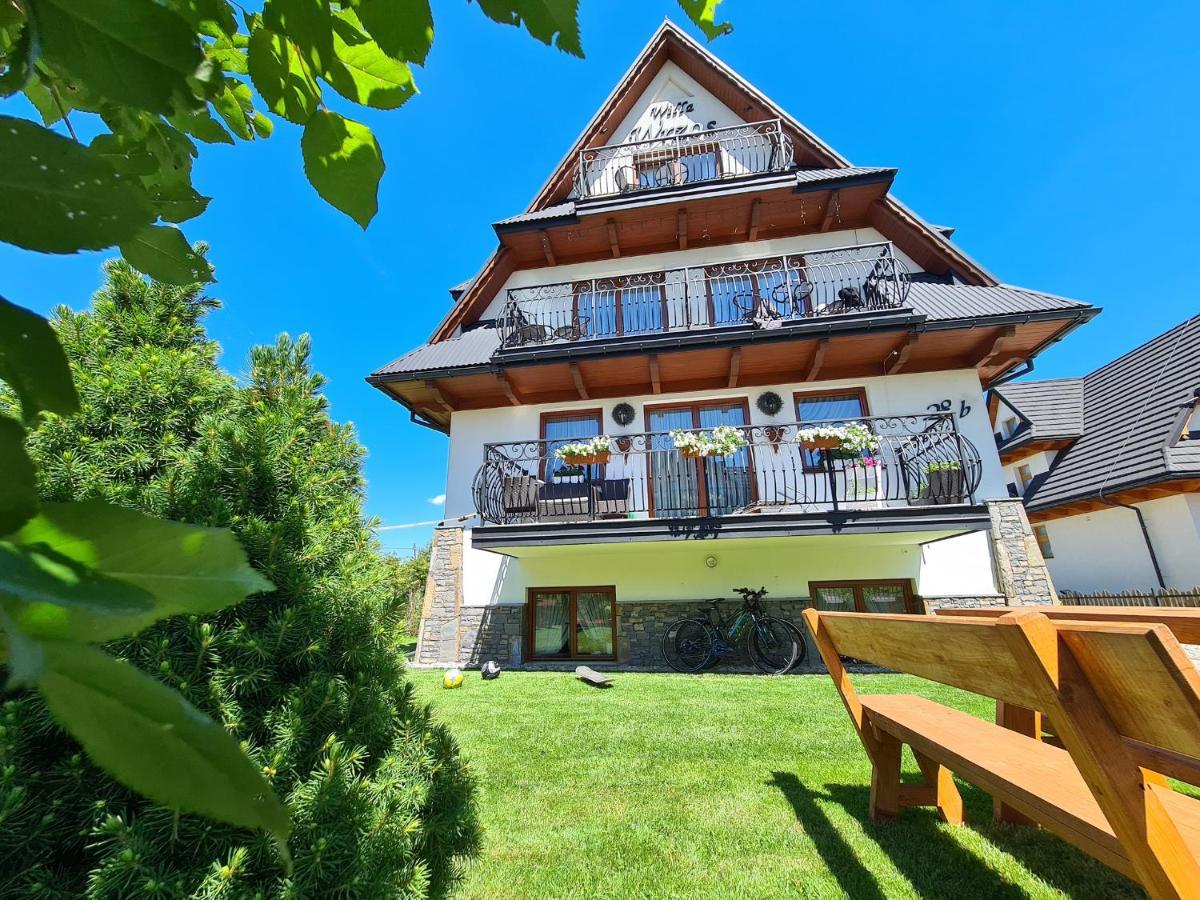 Willa Wrzos Zakopane Esterno foto